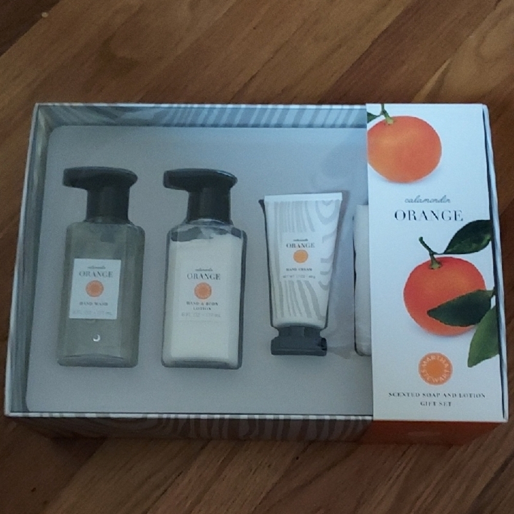 Orange Scented Body Wash Gift Set